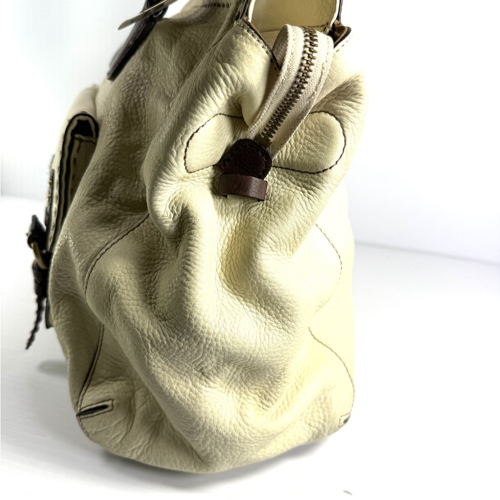 Ellen Tracy  Cream and Brown Women's Handbag - Picture 4 of 13